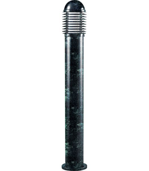 Dabmar D3300-LED112-VG 120V Cast Aluminum Bollard VERDE GREEN 